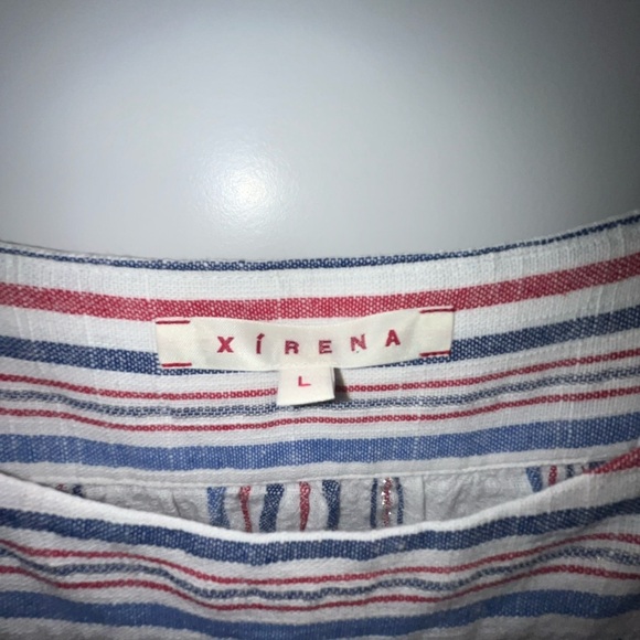 Xirena Dylan Dress in Freedom Stripe Peace - Picture 4 of 7